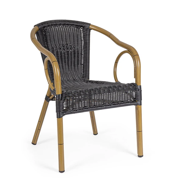 SILLA CON REPOSABRAZOS |  CALA DARK