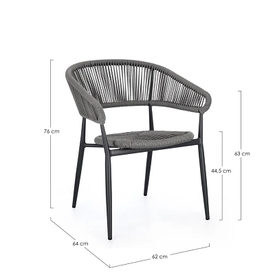 comprar SILLA CON REPOSABRAZOS | ALGAIDA ANTRACITA/GRIS online de BIZZOTTO desde 176,42 € comprar SILLA CON REPOSABRAZOS | ALGAIDA ANTRACITA/GRIS online de BIZZOTTO desde 176,42 €
