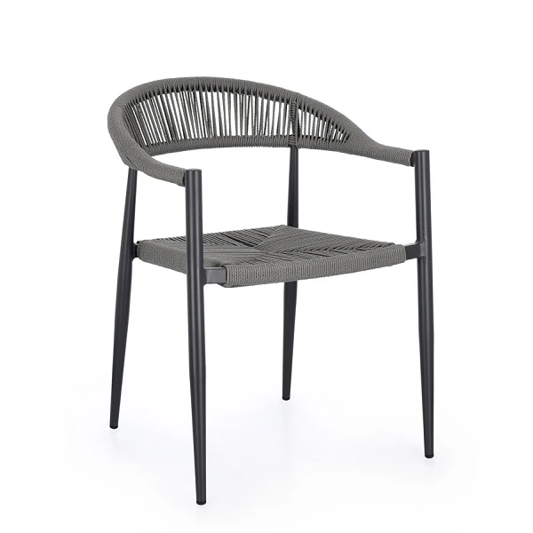SILLA CON REPOSABRAZOS |  JANDIA ANTRACITA SA26/GRIS