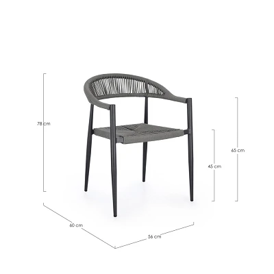 comprar SILLA CON REPOSABRAZOS | JANDIA ANTRACITA SA26/GRIS online de BIZZOTTO desde 193,84 € comprar SILLA CON REPOSABRAZOS | JANDIA ANTRACITA SA26/GRIS online de BIZZOTTO desde 193,84 €
