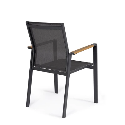 comprar SILLA CON REPOSABRAZOS | HETA ANTRACITA LH32 online de Yes desde 113,26 €