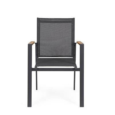 comprar SILLA CON REPOSABRAZOS | HETA ANTRACITA LH32 online de Yes desde 113,26 €