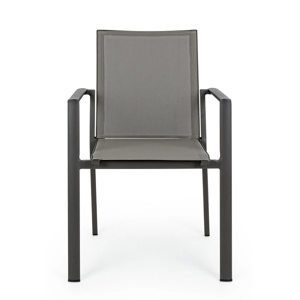 SILLA CON REPOSABRAZOS |  KONNOR ANTRACITA CX23