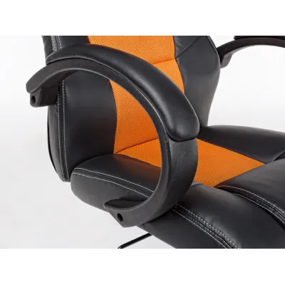 comprar SILLÓN OFICINA RACING NEGRO-NARANJA online de Yes desde 237,16 €