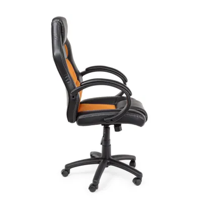 comprar SILLÓN OFICINA RACING NEGRO-NARANJA online de Yes desde 237,16 €