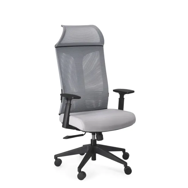 SILLÓN OFICINA C-R KILLIAN GRIS