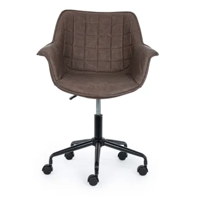 comprar SILLÓN OFICINA JOSHUA MARRÓN online de BIZZOTTO desde 285,56 €
