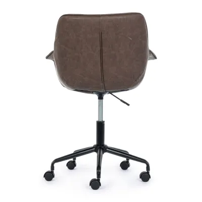 comprar SILLÓN OFICINA JOSHUA MARRÓN online de BIZZOTTO desde 285,56 €