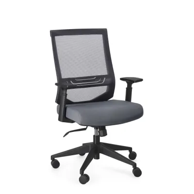 comprar SILLÓN OFICINA C-R MARCUS GRIS online de BIZZOTTO desde 370,26 €