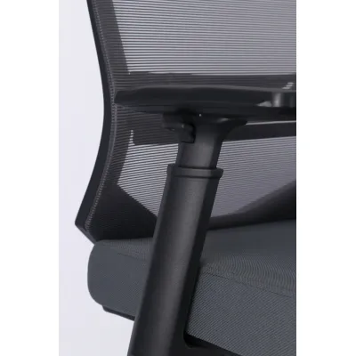 comprar SILLÓN OFICINA C-R MARCUS GRIS online de BIZZOTTO desde 370,26 €