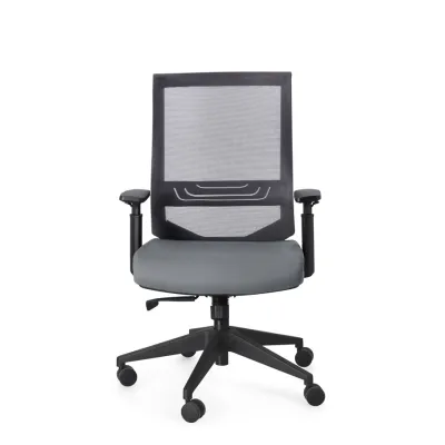 comprar SILLÓN OFICINA C-R MARCUS GRIS online de BIZZOTTO desde 370,26 €