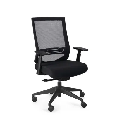 comprar SILLÓN OFICINA C-R MARCUS NEGRO online de BIZZOTTO desde 370,26 €