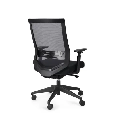 comprar SILLÓN OFICINA C-R MARCUS NEGRO online de BIZZOTTO desde 370,26 €