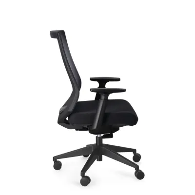 comprar SILLÓN OFICINA C-R MARCUS NEGRO online de BIZZOTTO desde 370,26 €