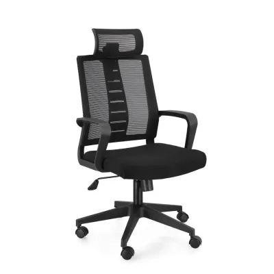 comprar SILLÓN OFICINA C-BR ROMAN NEGRO online de Yes desde 222,64 €