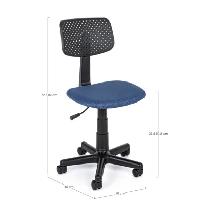 comprar SILLA OFICINA ARTEMIS AZUL OSCURO online de Yes desde 70,18 €