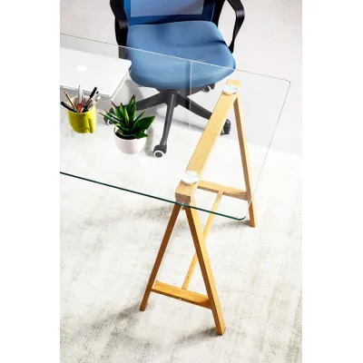 comprar SILLA OFICINA C-BR LAURENT AZUL OSC online de Yes desde 242,00 €