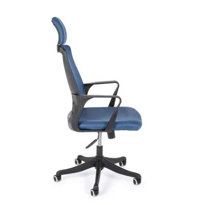 comprar SILLA OFICINA C-BR LAURENT AZUL OSC online de Yes desde 242,00 €