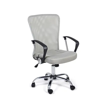 comprar SILLÓN OFICINA BRISBANE GRIS CLARO online de Yes desde 157,30 €