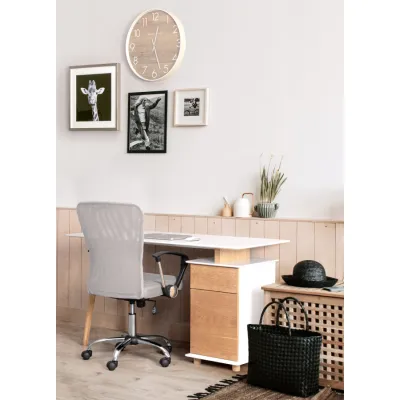 comprar SILLÓN OFICINA BRISBANE GRIS CLARO online de Yes desde 157,30 €