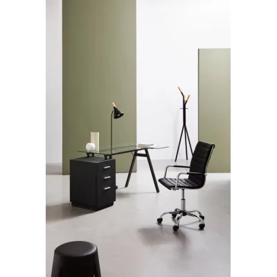 comprar SILLÓN OFICINA PERTH NEGRO online de Yes desde 197,23 €