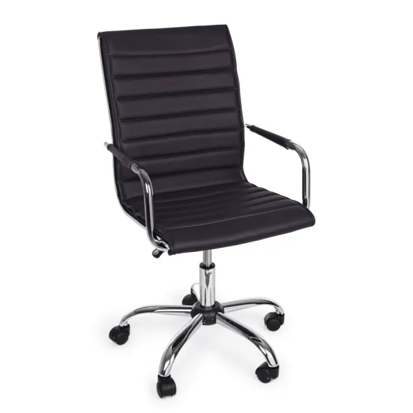SILLÓN OFICINA PERTH NEGRO