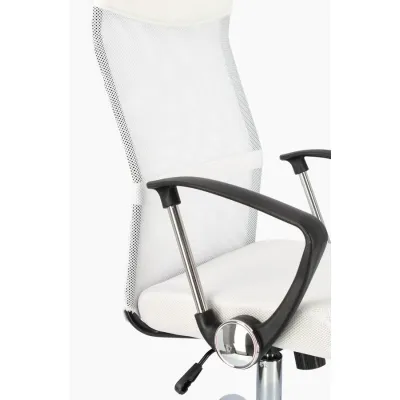 comprar SILLÓN OFICINA C-BRAZOS DAKAR BLANCO online de Yes desde 177,87 €