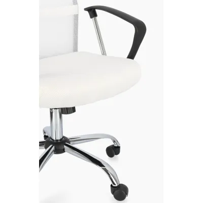 comprar SILLÓN OFICINA C-BRAZOS DAKAR BLANCO online de Yes desde 177,87 €