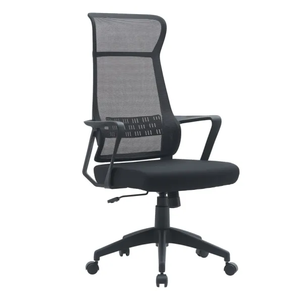 SILLÓN OFICINA C-R HOBOKEN NEGRO
