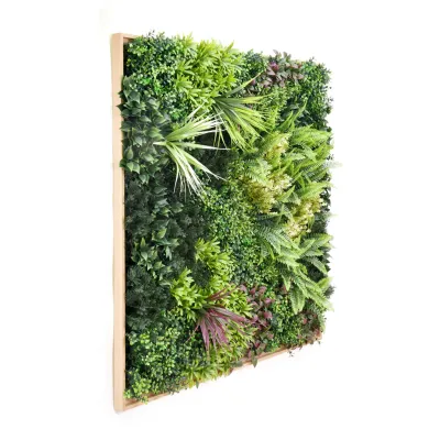 comprar CUADRO VEGETAL ARTIFICIAL 100X100CM Jardín Vertical online de  desde 118,42 €