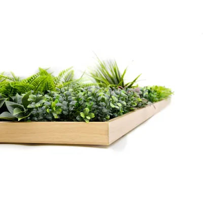 comprar CUADRO VEGETAL ARTIFICIAL 100X100CM Jardín Vertical online de  desde 118,42 €