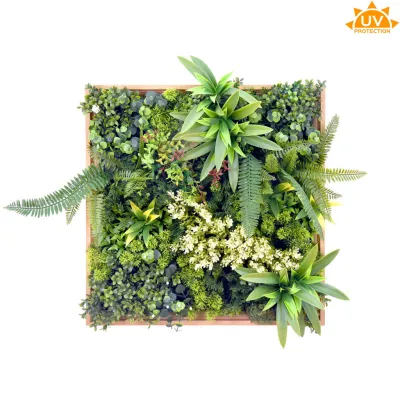 comprar CUADRO VEGETAL ARTIFICIAL 50X50CM Jardin Vertical online de  desde 41,88 €