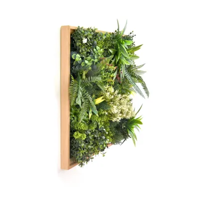 comprar CUADRO VEGETAL ARTIFICIAL 50X50CM Jardin Vertical online de  desde 41,88 €