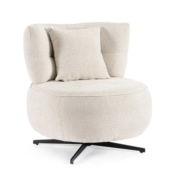 SILLÓN GONNIE CRUDO PUNTEADO