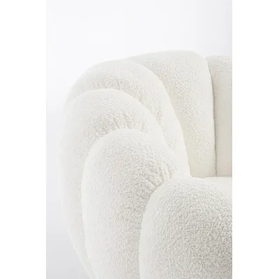comprar SILLÓN GIRATORIO FLOREL BLANCO online de BIZZOTTO desde 627,39 €