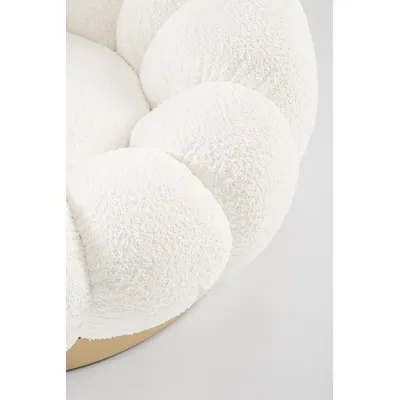 comprar SILLÓN GIRATORIO FLOREL BLANCO online de BIZZOTTO desde 627,39 €
