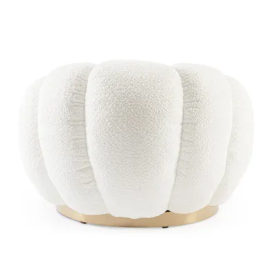 comprar SILLÓN GIRATORIO FLOREL BLANCO online de BIZZOTTO desde 627,39 €