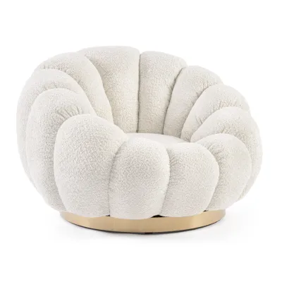 comprar SILLÓN GIRATORIO FLOREL NATURAL online de BIZZOTTO desde 627,39 €