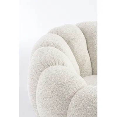 comprar SILLÓN GIRATORIO FLOREL NATURAL online de BIZZOTTO desde 627,39 €