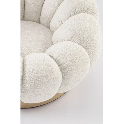 comprar SILLÓN GIRATORIO FLOREL NATURAL online de BIZZOTTO desde 627,39 €