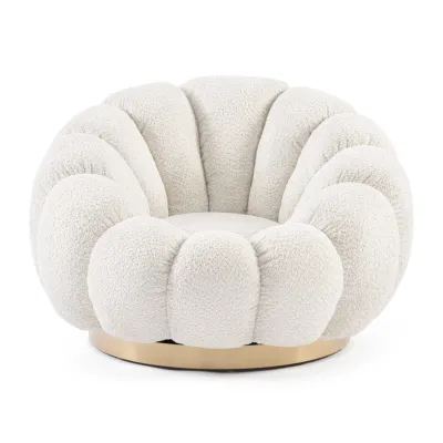 comprar SILLÓN GIRATORIO FLOREL NATURAL online de BIZZOTTO desde 627,39 €