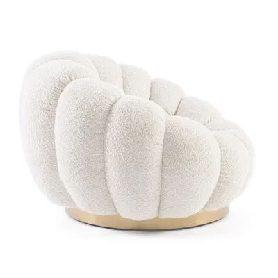 comprar SILLÓN GIRATORIO FLOREL NATURAL online de BIZZOTTO desde 627,39 €