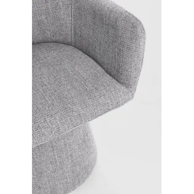 comprar SILLÓN GIRATORIO LOTTIE GRIS OSCURO online de BIZZOTTO desde 359,37 €