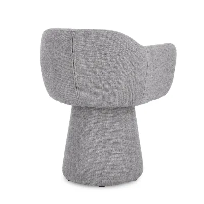 comprar SILLÓN GIRATORIO LOTTIE GRIS OSCURO online de BIZZOTTO desde 359,37 €