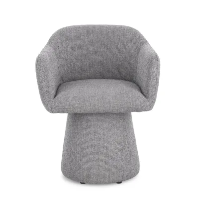 comprar SILLÓN GIRATORIO LOTTIE GRIS OSCURO online de BIZZOTTO desde 359,37 €