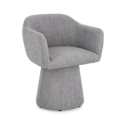comprar SILLÓN GIRATORIO LOTTIE GRIS OSCURO online de BIZZOTTO desde 359,37 €