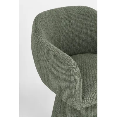 comprar SILLÓN GIRATORIO LOTTIE VERDE online de BIZZOTTO desde 359,37 €