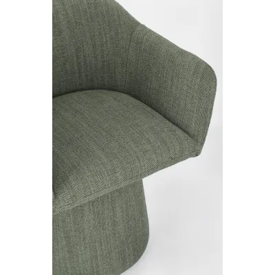 comprar SILLÓN GIRATORIO LOTTIE VERDE online de BIZZOTTO desde 359,37 €