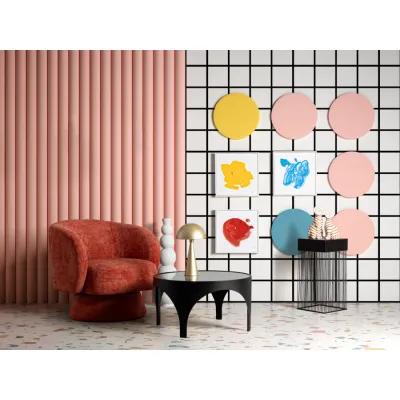 comprar SILLÓN GIRATORIO JULIENNE CHERRY online de BIZZOTTO desde 448,43 €