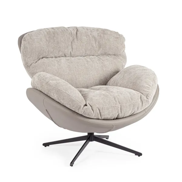 SILLÓN ADINDA GRIS OSCURO/VISÓN